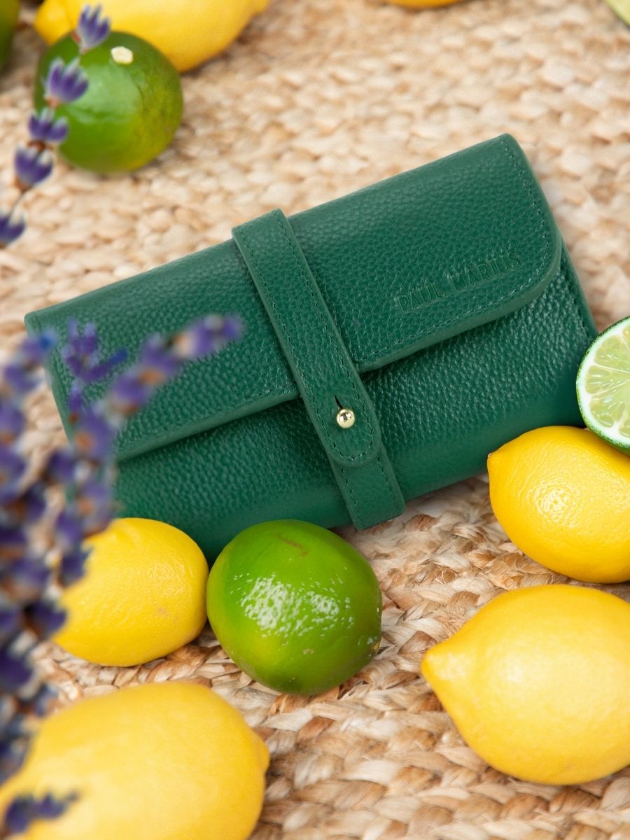 green-leather-glasses-case-oscar-azur-imperial-green-paul-marius-front-view-picture-m50-az-gr