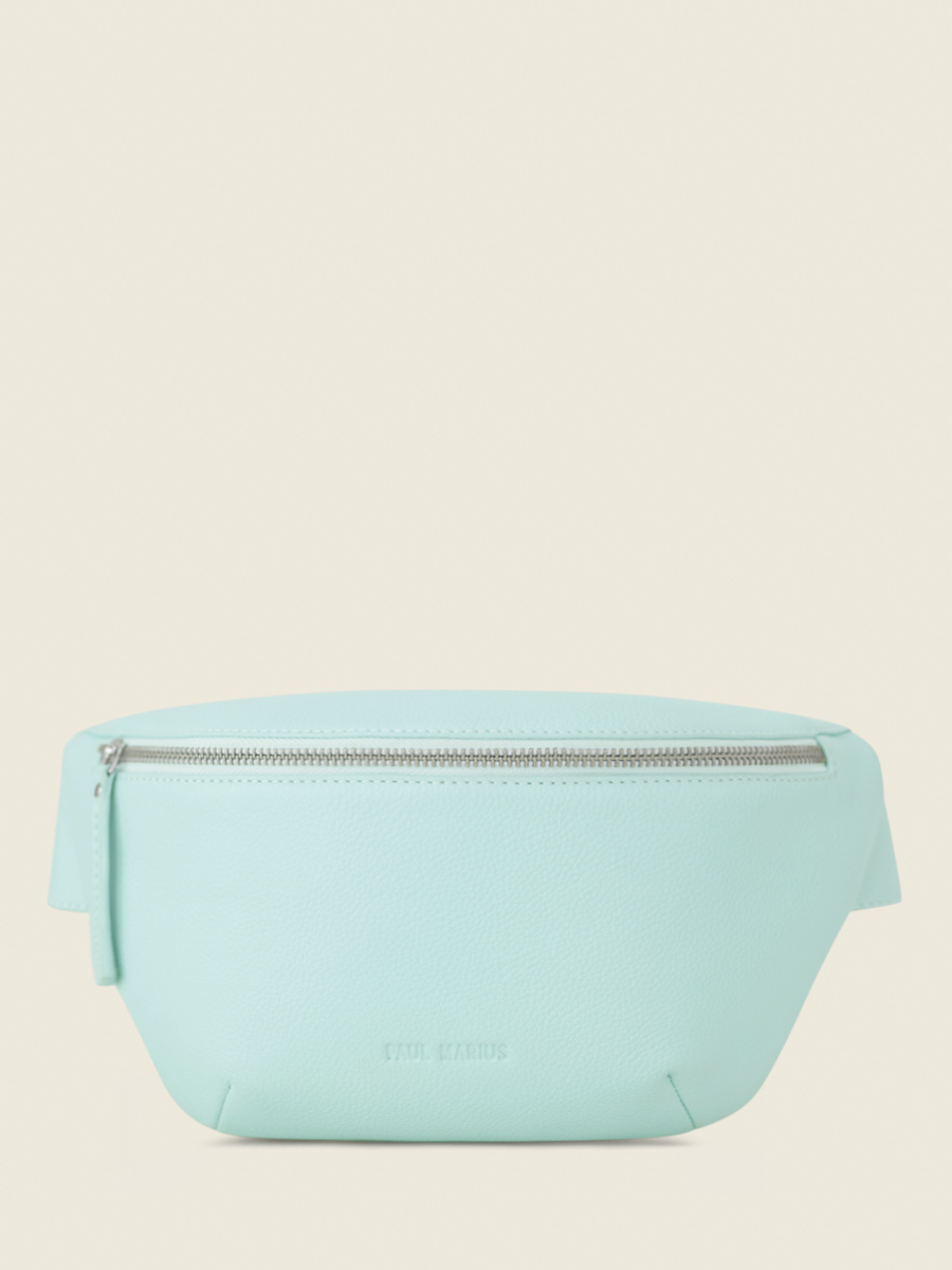 blue-leather-fanny-pack-labanane-pastel-baby-blue-paul-marius-front-view-picture-m503-pt-blu