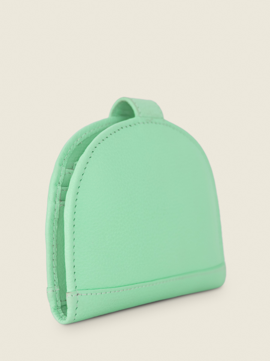 green-leather-wallet-for-women-leportefeuille-manon-n2-pastel-mint-paul-marius-side-view-picture-m33-pt-gr