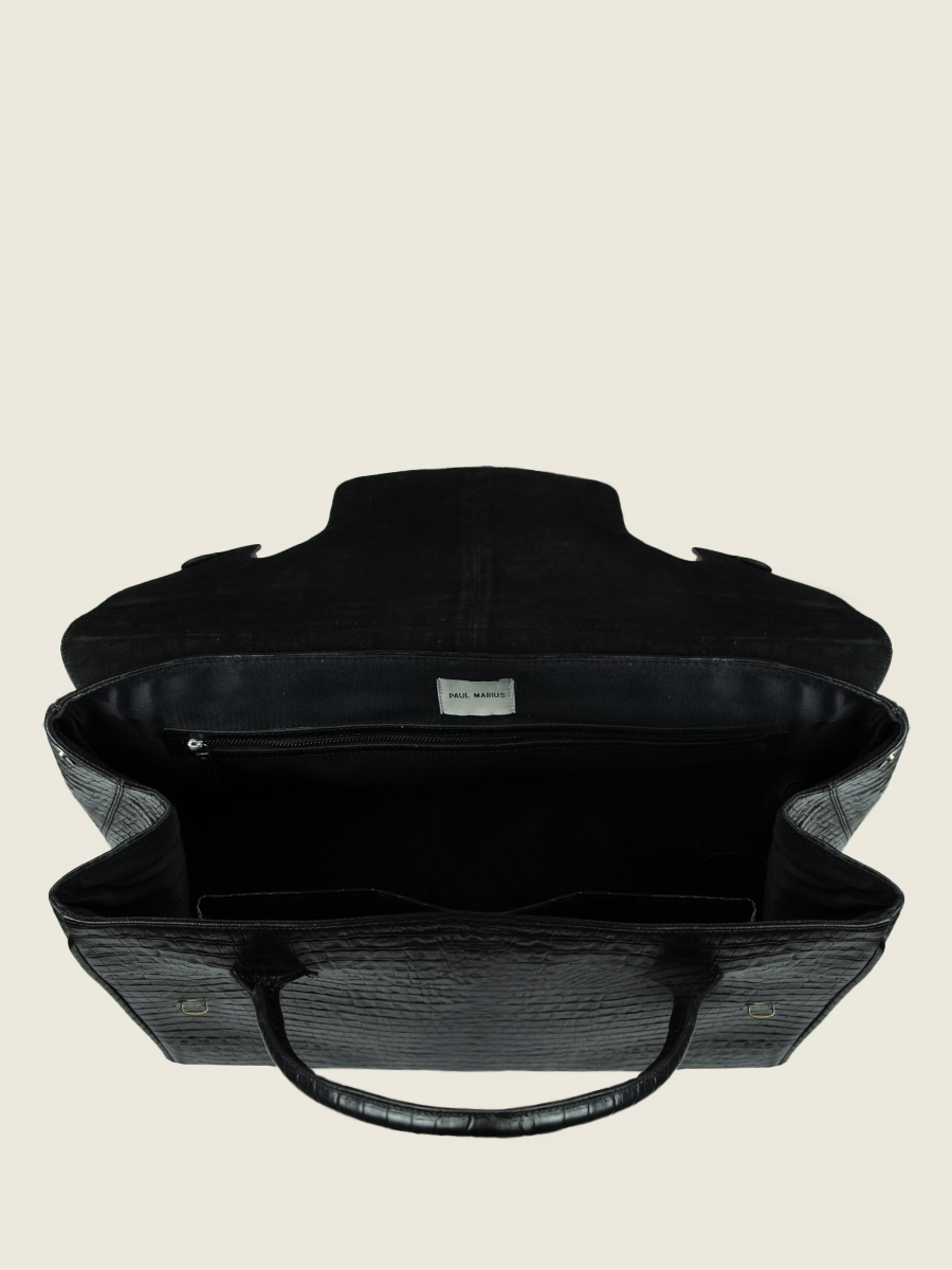 black-leather-travel-bag-rouen-delhi-heritage-jet-black-paul-marius-inside-view-picture-m105-cr-b