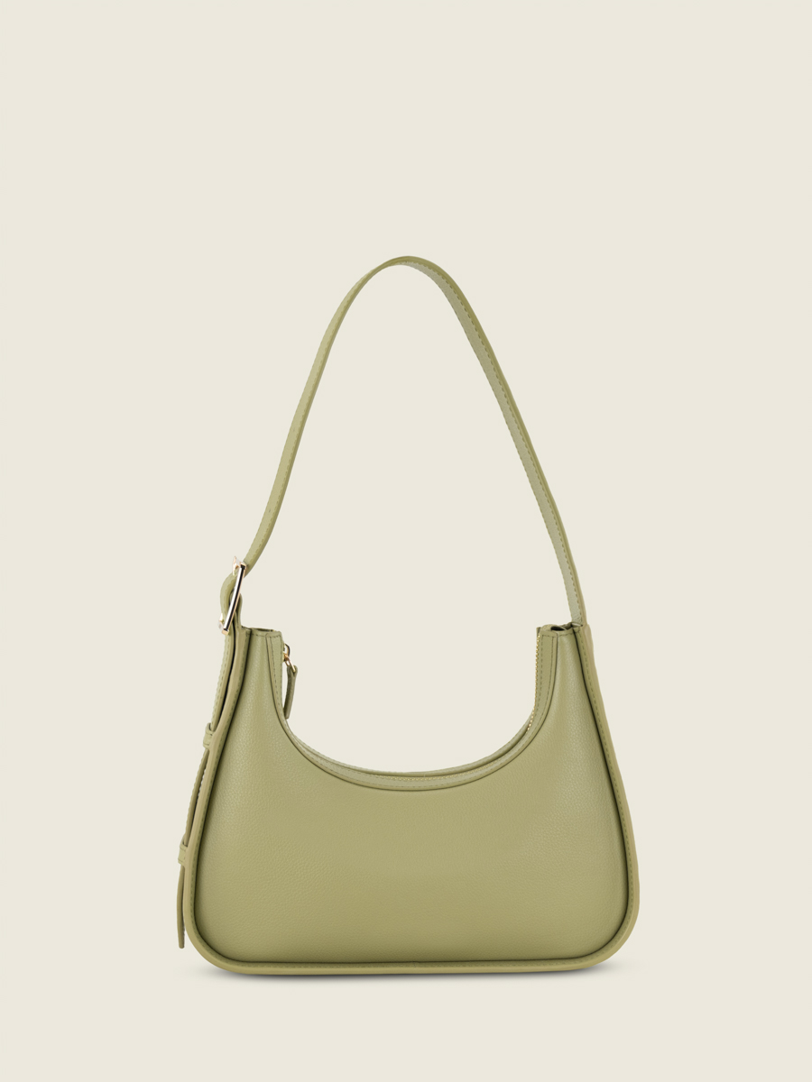 mini-baguette-bag-green-leather-victoire-xs-almond-back-view-w54xs-al