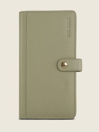 LePortefeuille Charlotte N°2 Art Deco - Almond