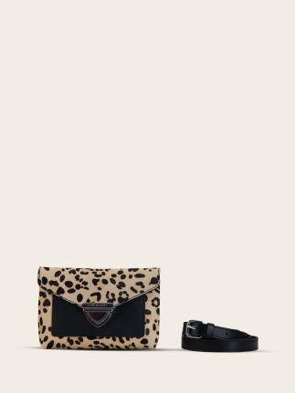 LeCaprice Pochette Leopard - Black