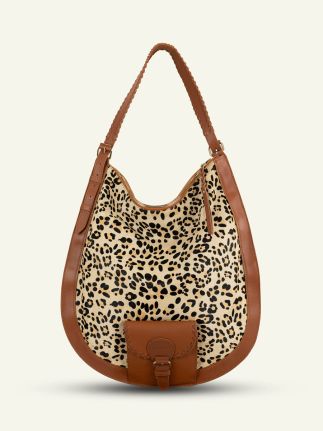 LeHobo XL Leopard - Beige