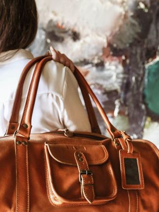 L'Étiquette Bagage Jules - Light Brown