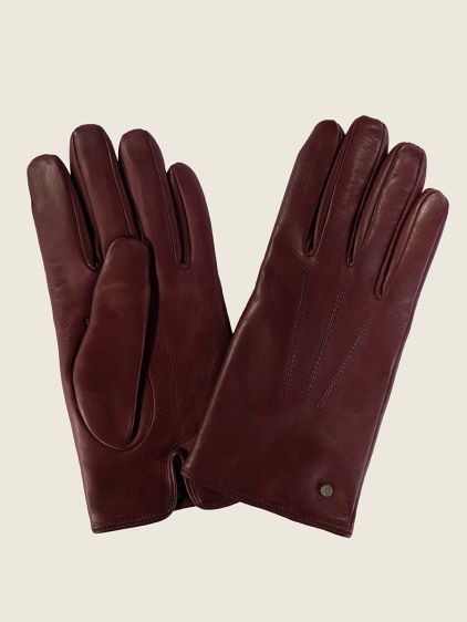 Gloves Men - Burgundy