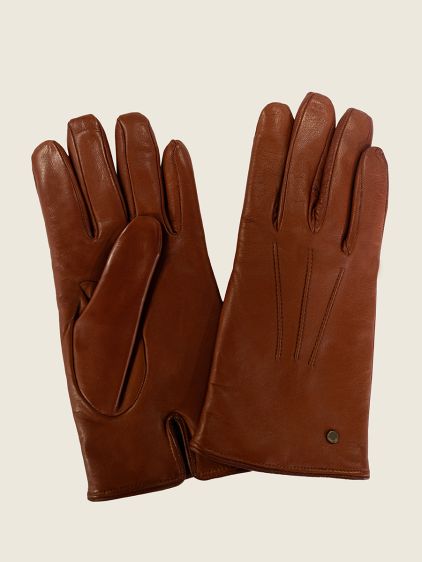 Gloves Men - Light Brown