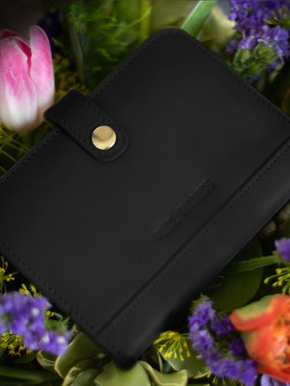 LePortefeuille Jeanne Art Deco - Black