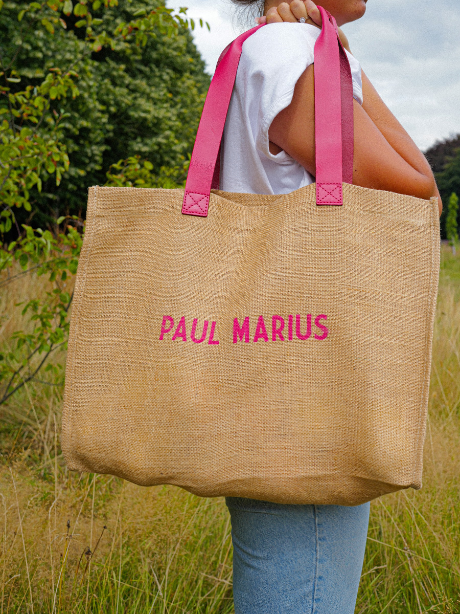 pink-leather-jute-tote-bag-lecabas-jute-sorbet-raspberry-paul-marius-front-view-picture-sb01-sb-pi