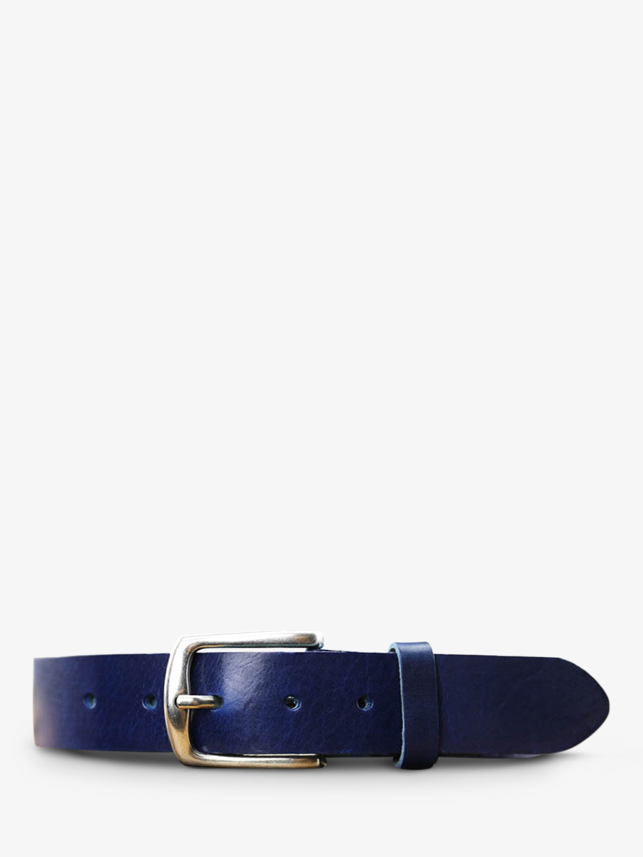 leather-belt-blue-front-view-picture-laceinture-magnifique--35mm-sapphire-blue-paul-marius-3760125339726