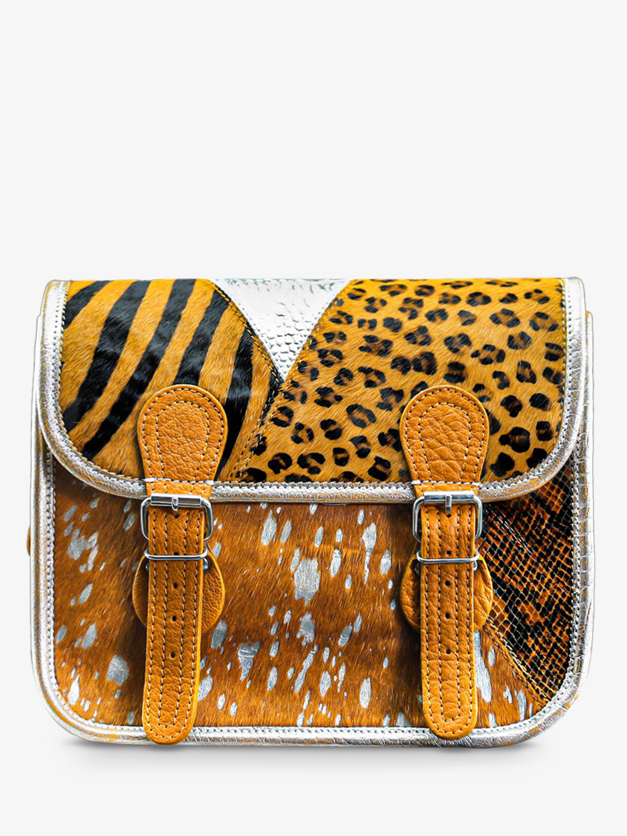 shoulder-bags-for-women-yellow-silver-front-view-picture-lasacoche-s-chimere-saffron-silver-paul-marius-3760125336893