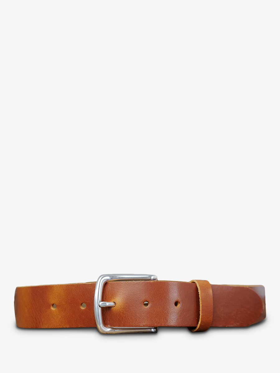 leather-belt-brown-front-view-picture-laceinture-magnifique--35mm-cognac-paul-marius-3760125339757