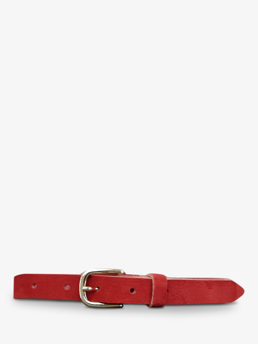 leather-belt-red-front-view-picture-laceinture-magnifique-nubuck--20mm-carmine-red-paul-marius-3760125343129