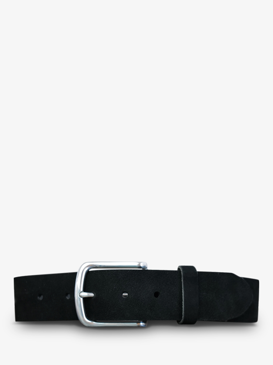 leather-belt-black-front-view-picture-laceinture-magnifique-nubuck--40mm-black-paul-marius-3760125343310