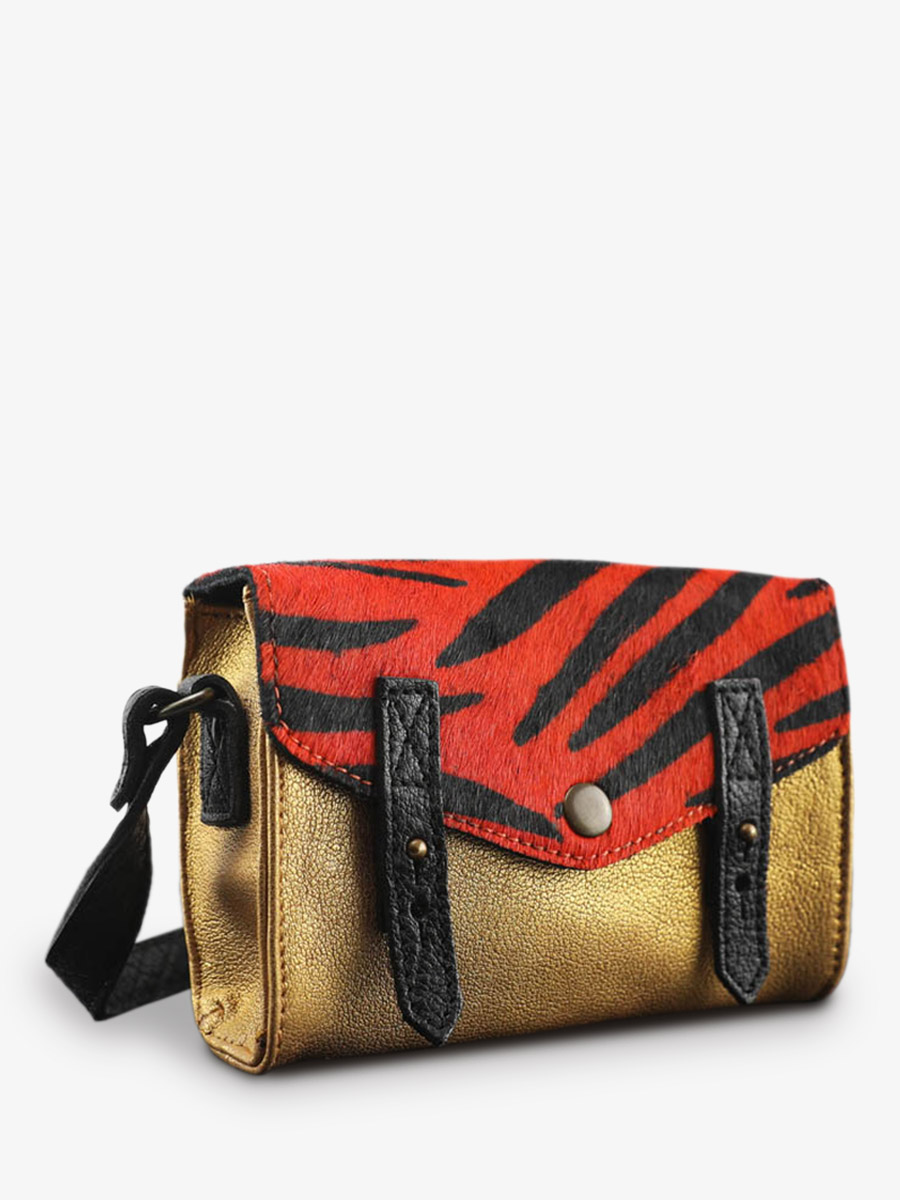 shoulder-bag-for-woman-orange-gold-side-view-picture-le-mini-indispensable-zebre-orange-gold-paul-marius-3760125338774