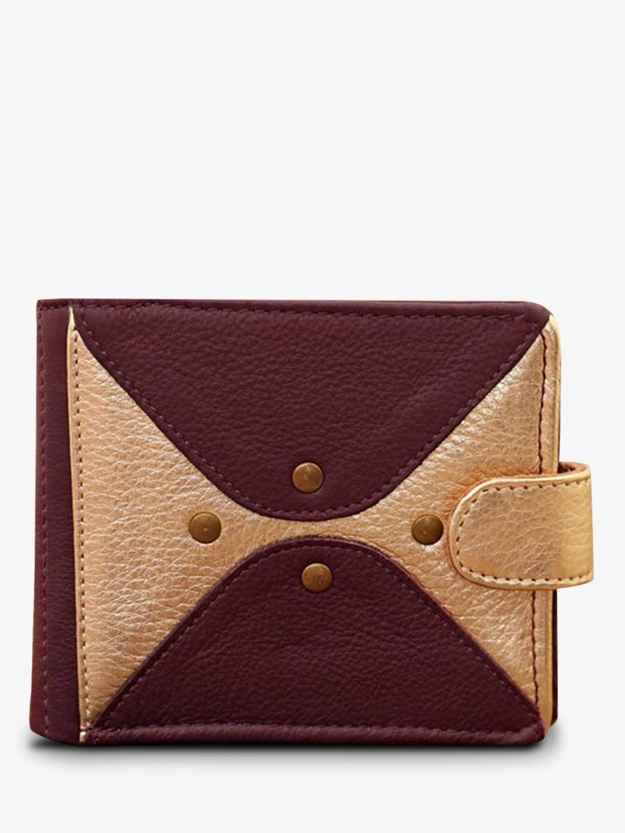 leather-wallet-woman-purple-gold-front-view-picture-leportefeuille-louise-plum-gold-paul-marius-3760125334127