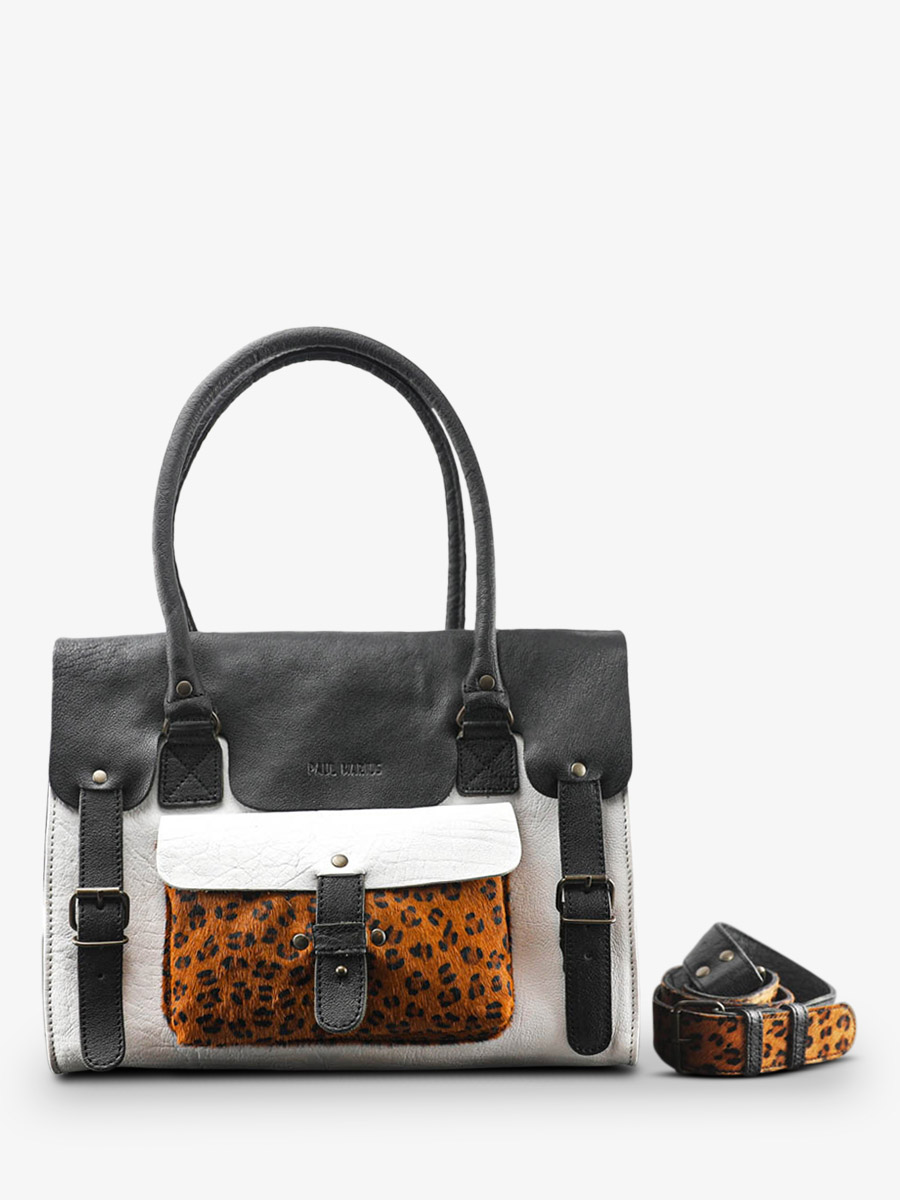 leather-shoulder-bag-for-woman-multicoloured-black-white-side-view-picture-lerive-gauche--m-leopard-black-white-paul-marius-3760125338644