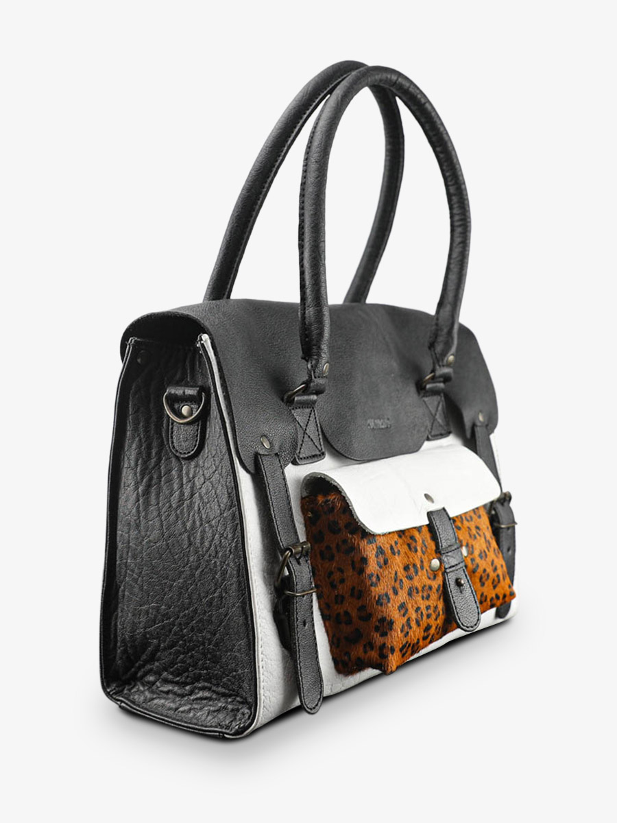 leather-shoulder-bag-for-woman-multicoloured-black-white-rear-view-picture-lerive-gauche--m-leopard-black-white-paul-marius-3760125338644