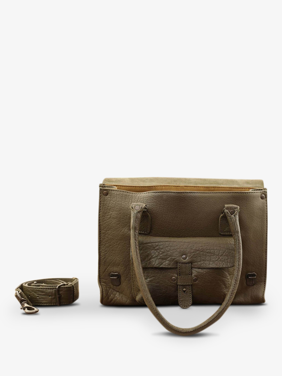 leather-shoulder-bag-for-woman-khaki-interior-view-picture-lerive-gauche--m-khaki-paul-marius-3760125333823
