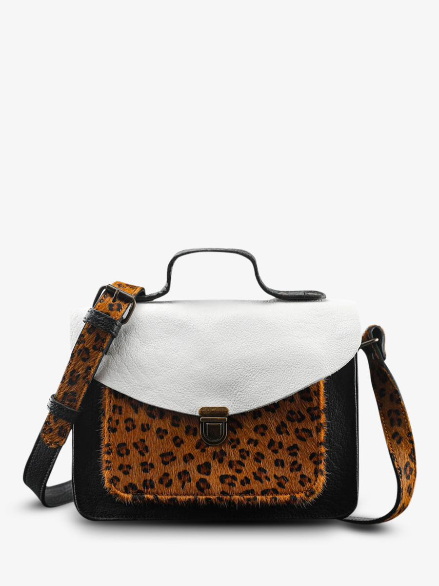 leather-hand-bag-for-woman-multicoloured-black-white-front-view-picture-mademoiselle-george-leopard-black-white-paul-marius-3760125338620