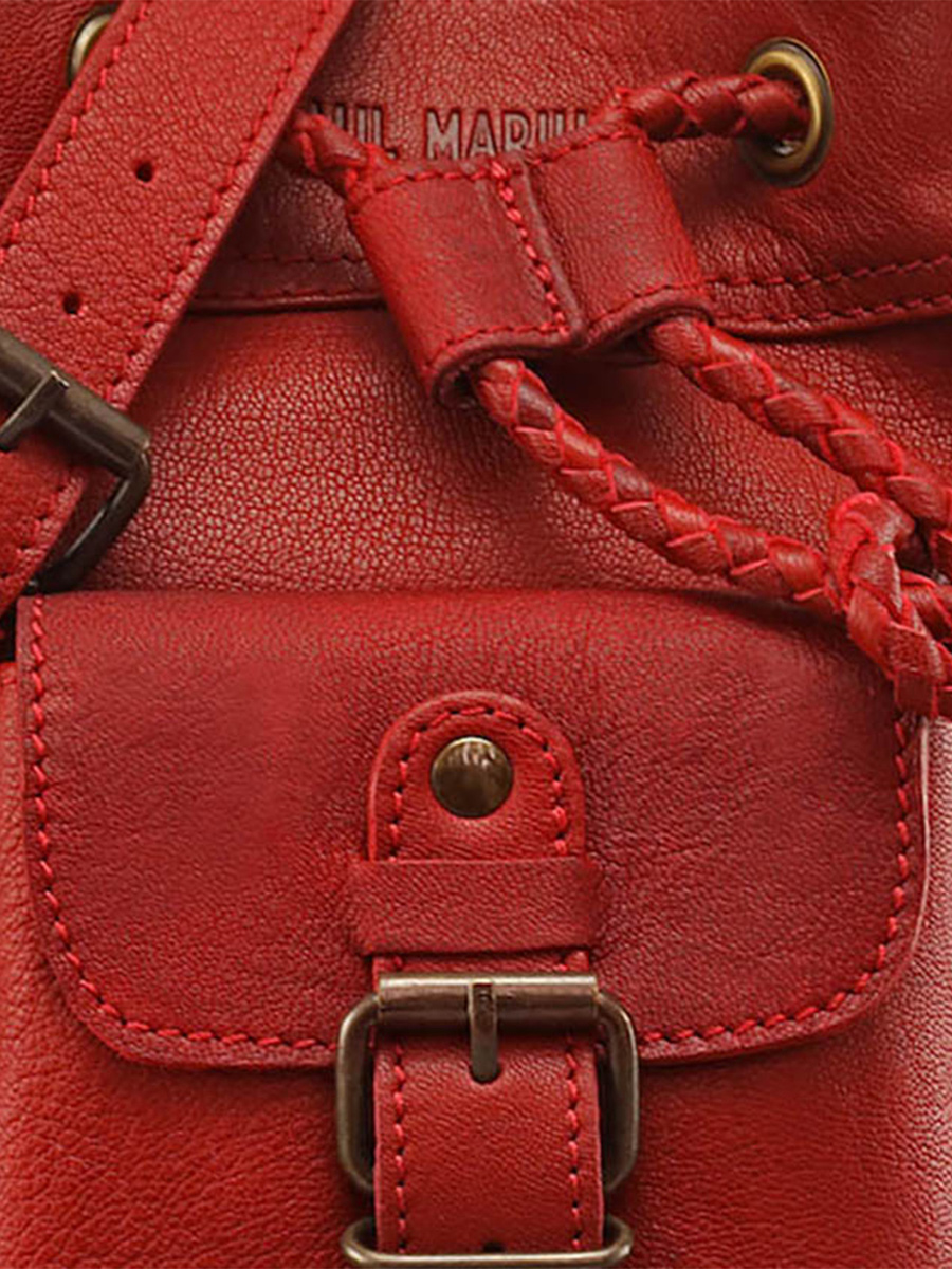 handbag-for-woman-red-matter-texture-leflâneur-oily-red-paul-marius-3760125336398