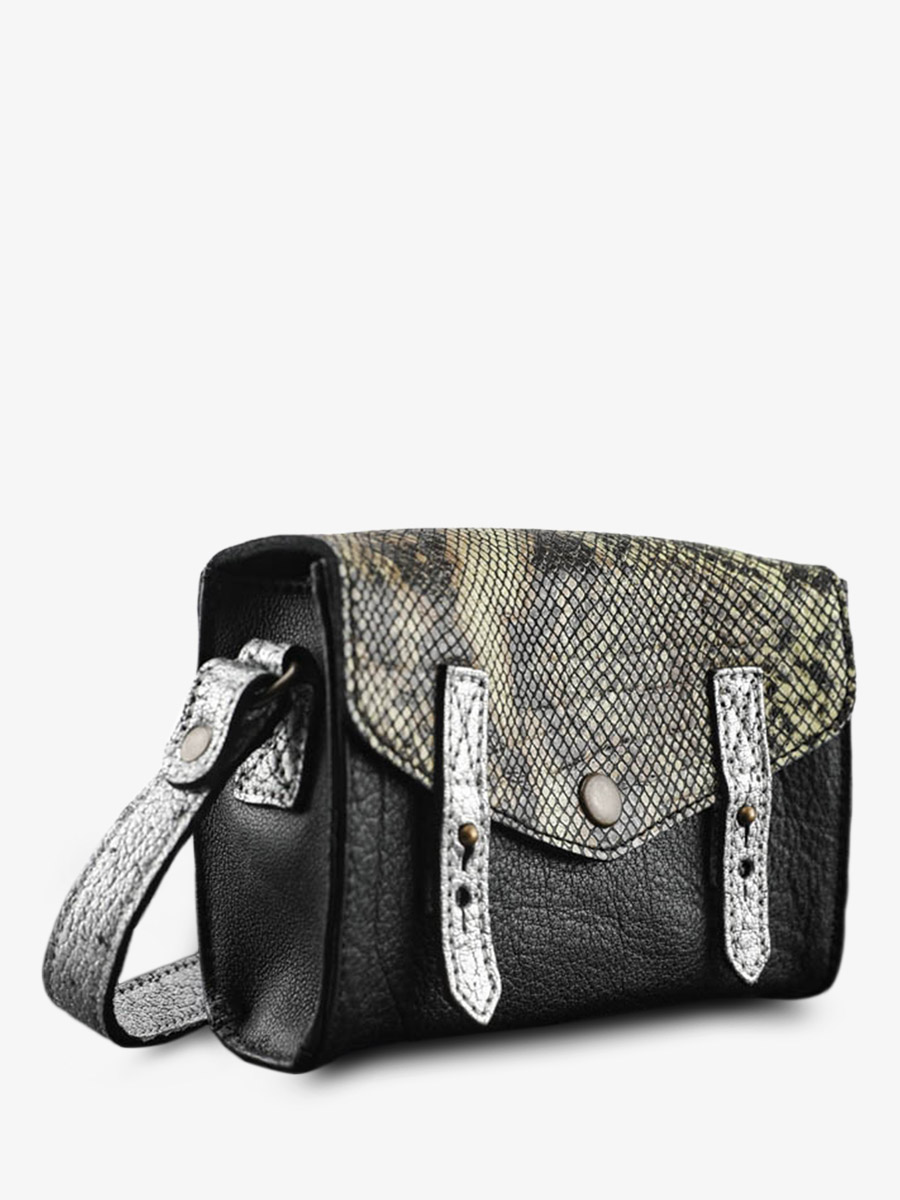 shoulder-bag-for-woman-black-side-view-picture-le-mini-indispensable-python-black-paul-marius-3760125338781