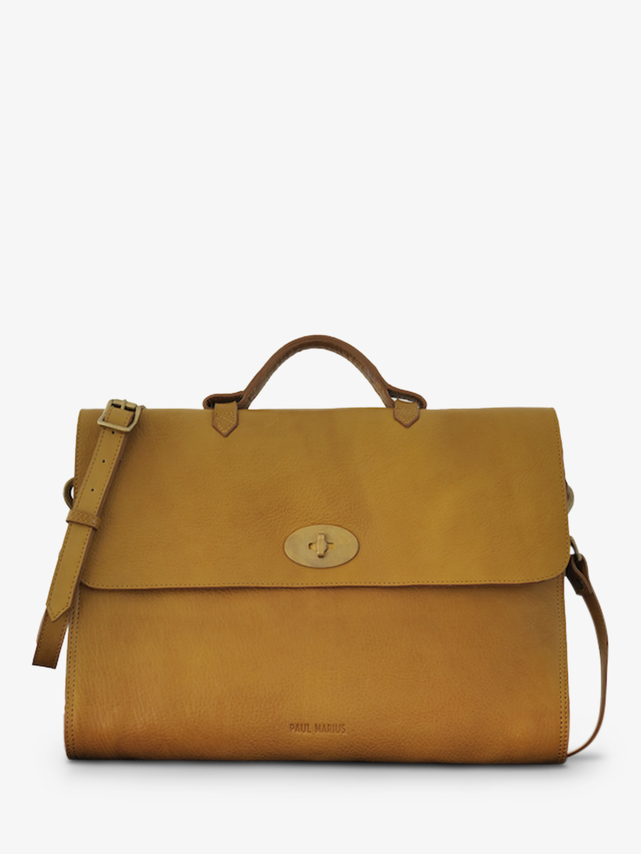 leather-document-holder-brown-front-view-picture-lecolporteur-oiled-honey-paul-marius-3760125355474