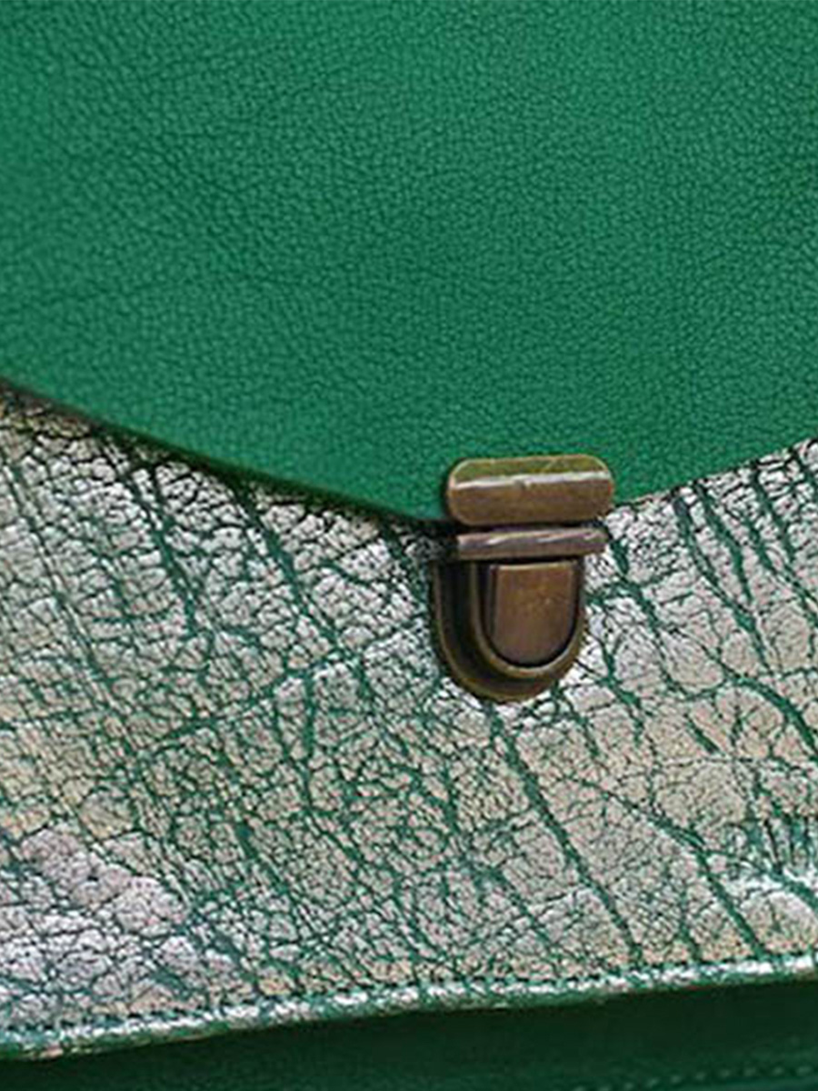 leather-hand-bag-for-woman-multicoloured-green-silver-interior-view-picture-mademoiselle-george-jungle-green-silver-paul-marius-3760125332178
